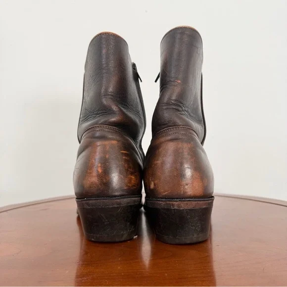 Boulet Mens Ranch Hand Tan Western Cowboy Boot | US 8.5 - Picture 2 of 8